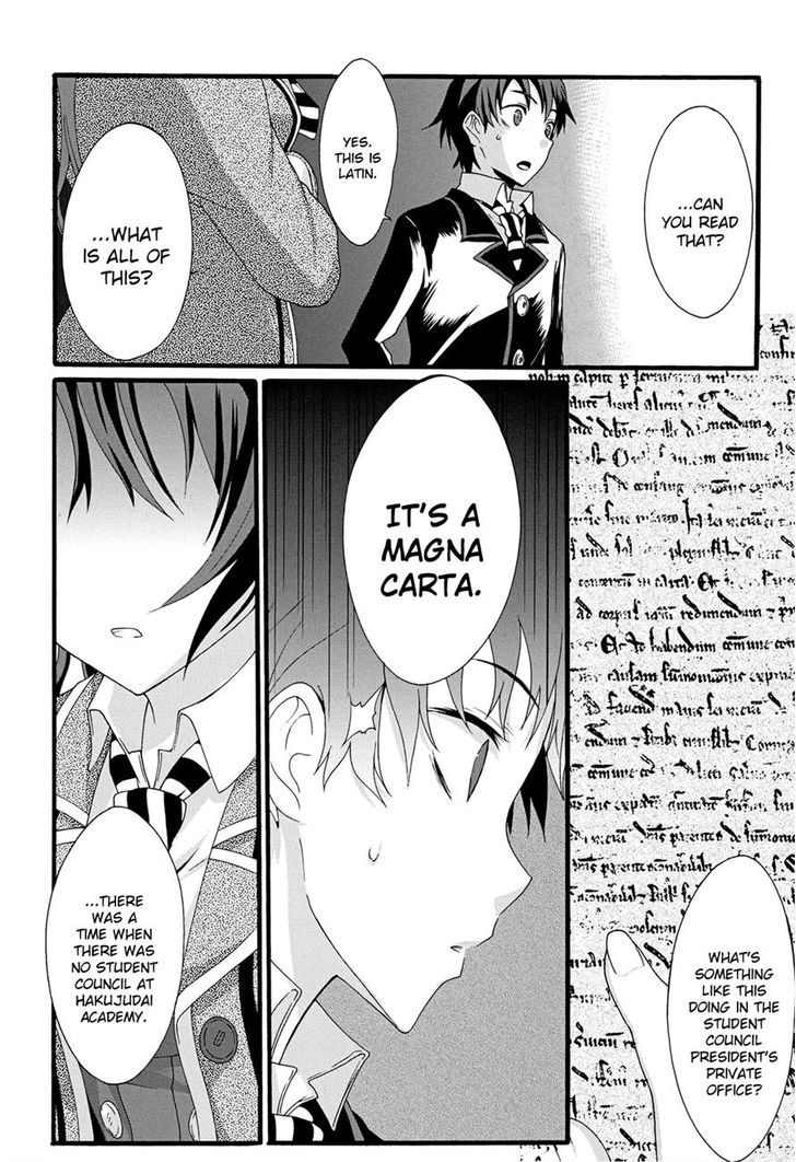 Seitokai Tantei Kirika - Vol.3 Chapter 10 : Magna Carta