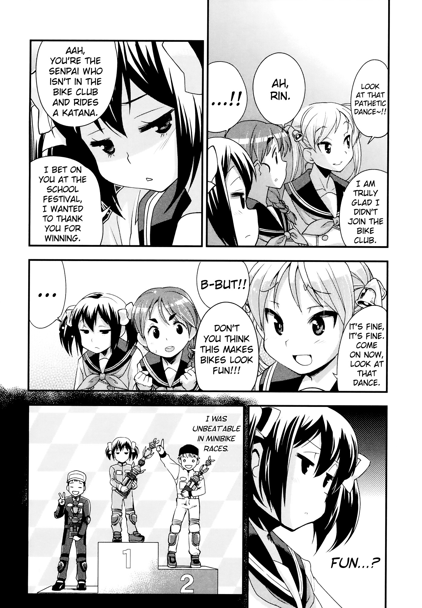 Bakuon!! - Chapter 32 : Freshmen!!