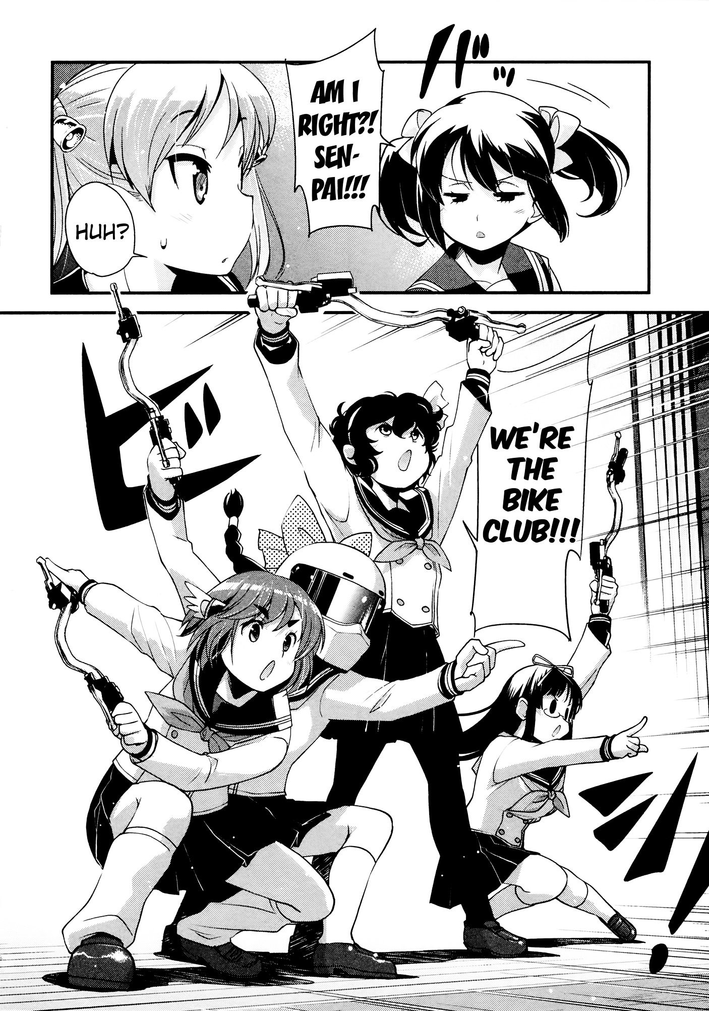 Bakuon!! - Chapter 32 : Freshmen!!