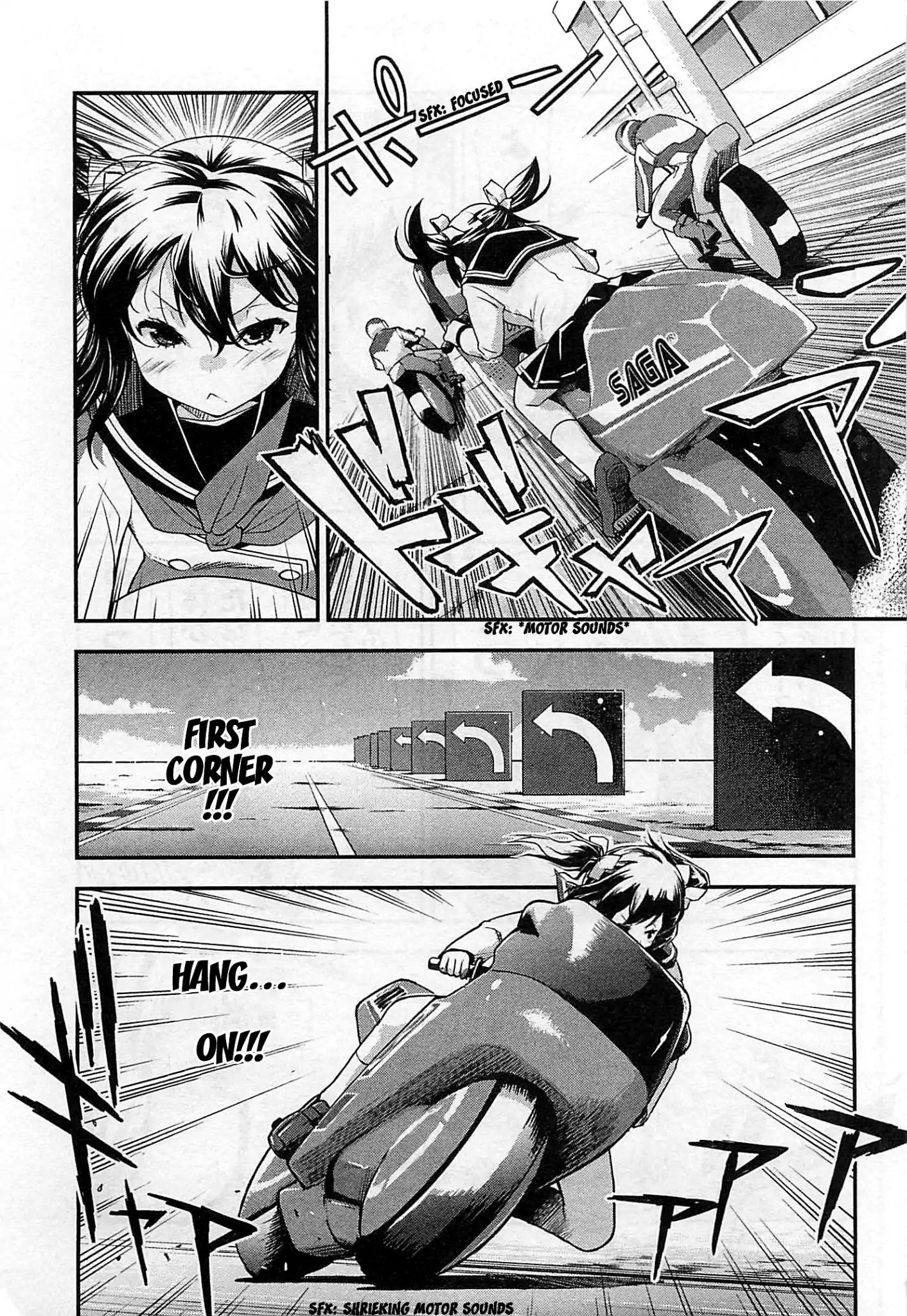 Bakuon!! - Chapter 34: Hang On!!