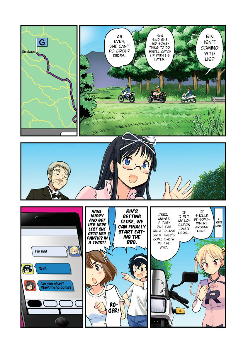 Bakuon!! - Chapter 30.3 : Motolinc Ch 2: Group Touring!!