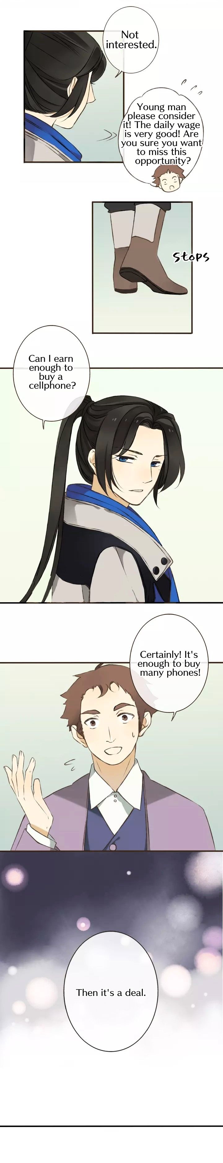 My Boyfriend Is A Jinyiwei - Chapter 15 : Lianlian Models To Buy Gujiu A Cellphone