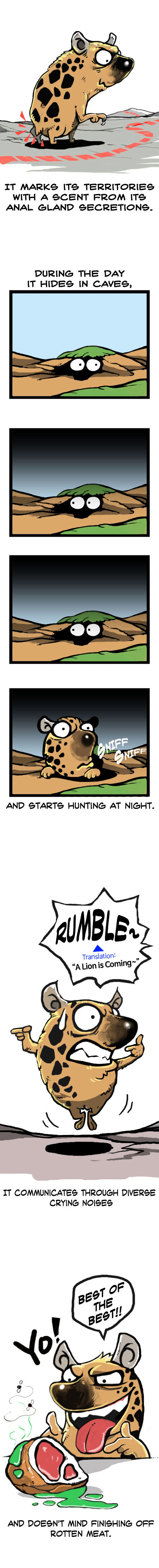 Earth, Human, And Animal - Chapter 9 : The Spotted Hyena's Talent