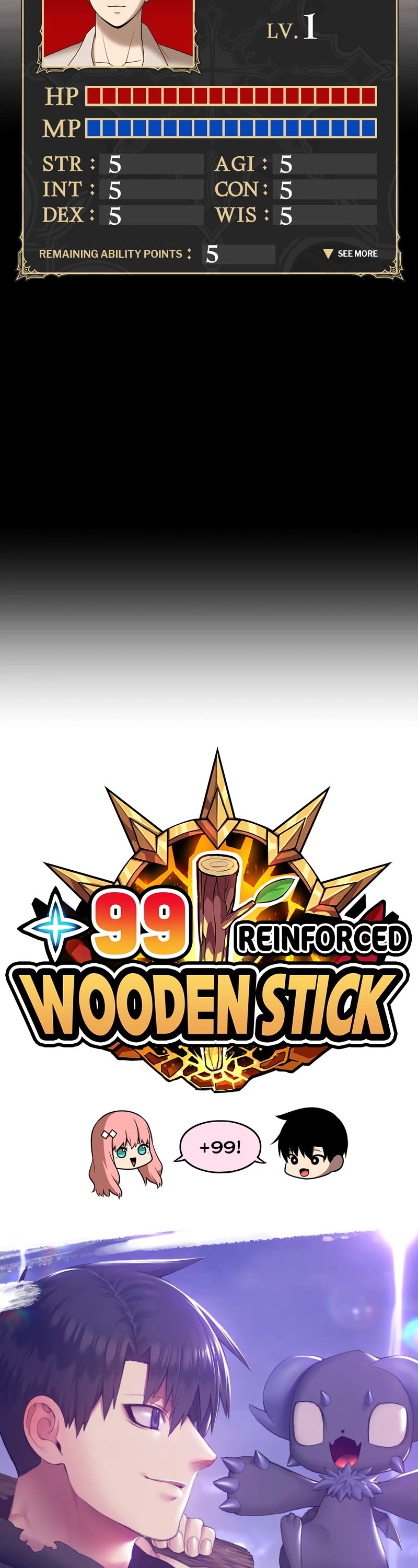 +99 Reinforced Wooden Stick - Chapter 62: Ep. 62 - Love And Peace (2)