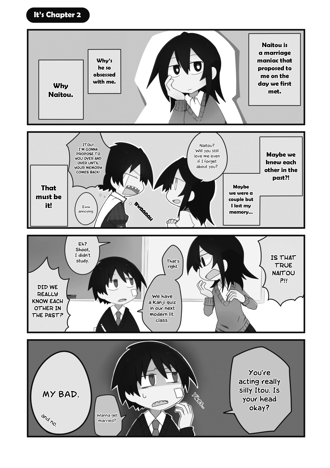 Why Naitou - Vol.1 Chapter 2 : It's Chapter 2