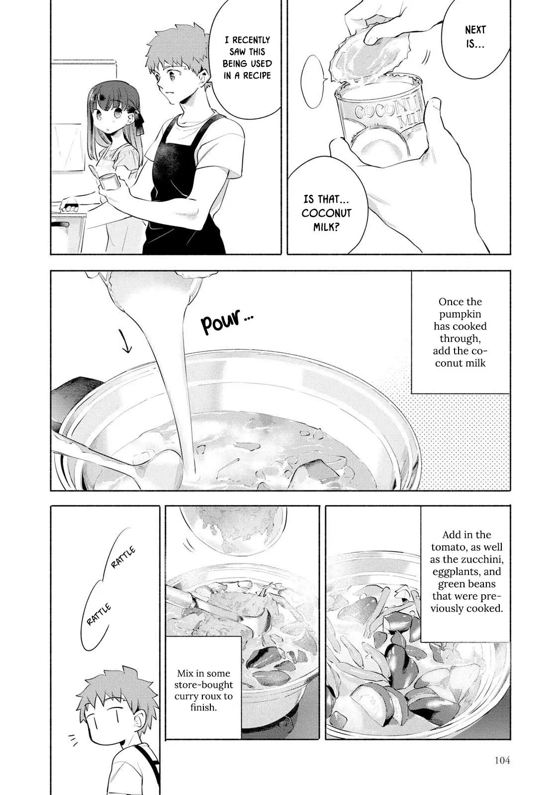 Emiya-San Chi No Kyou No Gohan - Chapter 17: Veggie-Packed Tropical Curry