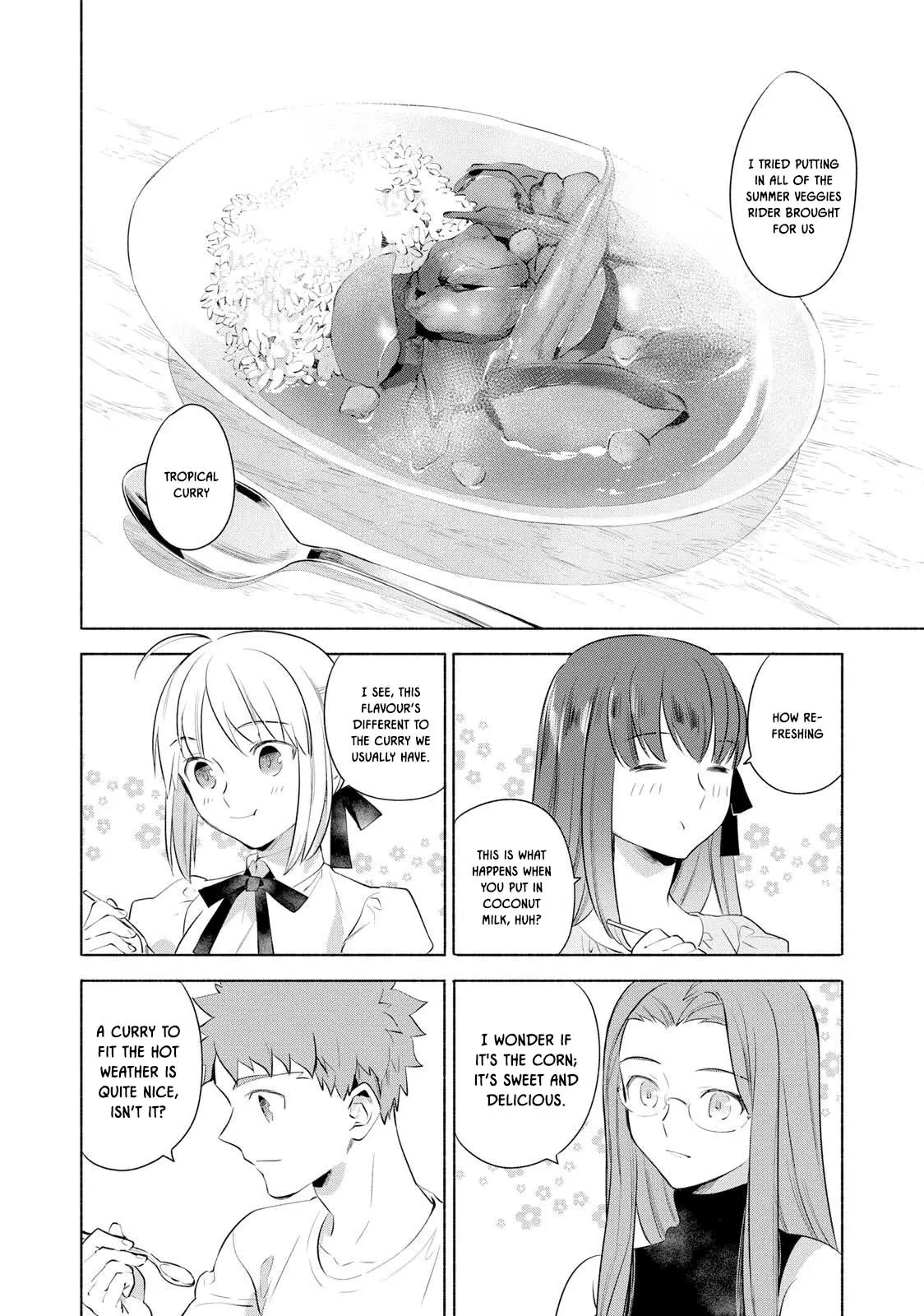 Emiya-San Chi No Kyou No Gohan - Chapter 17: Veggie-Packed Tropical Curry