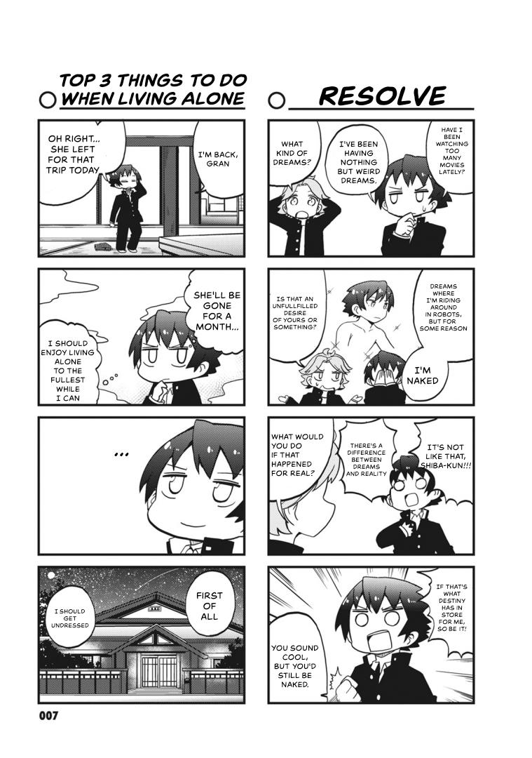 4-Panel 13 Sentinels: Aegis Rim This Is Sector X - Vol.1 Chapter 1: Sector X Gate Activated!