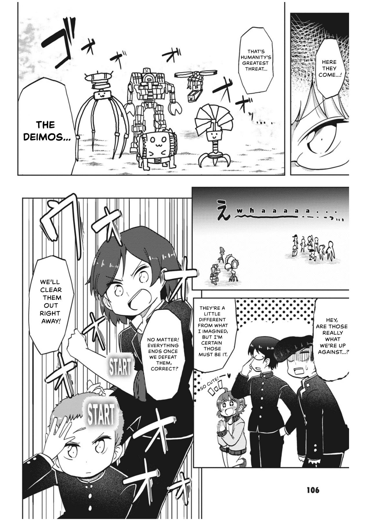 4-Panel 13 Sentinels: Aegis Rim This Is Sector X - Vol.1 Chapter 10.5: Volume 1 Extras