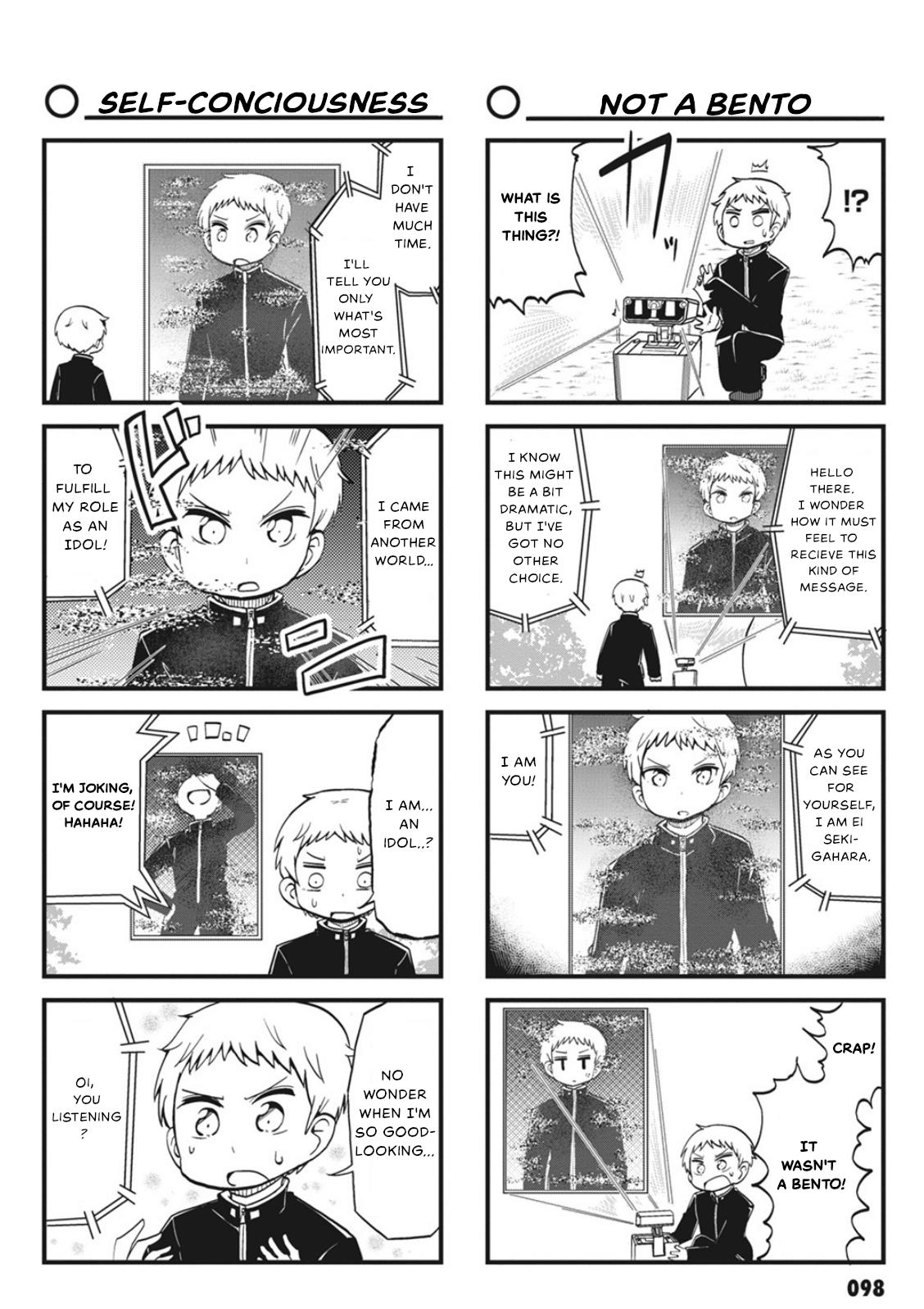 4-Panel 13 Sentinels: Aegis Rim This Is Sector X - Vol.1 Chapter 10: Bad Life, Happy Home