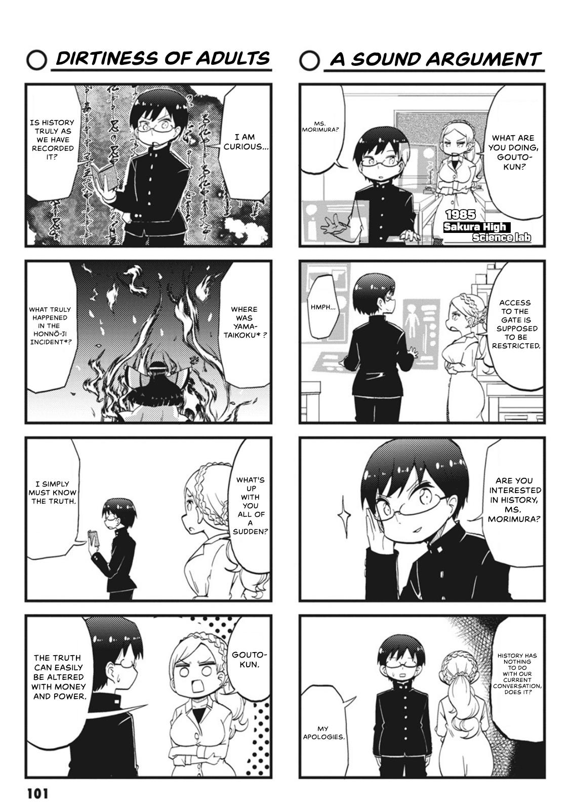 4-Panel 13 Sentinels: Aegis Rim This Is Sector X - Vol.1 Chapter 10: Bad Life, Happy Home