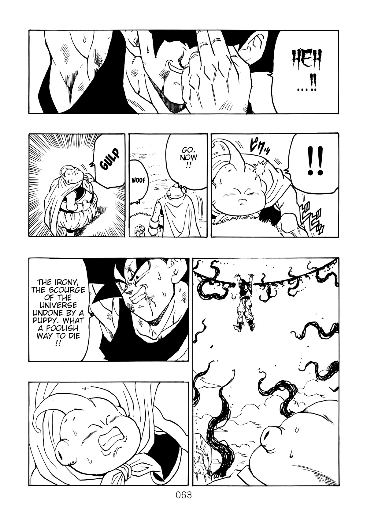 Dragon Ball After (Doujinshi) - Chapter 5: The Terrifying Spirit Bomb