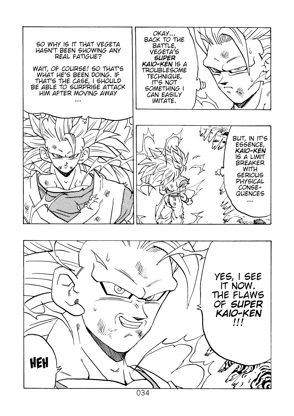 Dragon Ball After (Doujinshi) - Chapter 3: Super Kaio-Ken