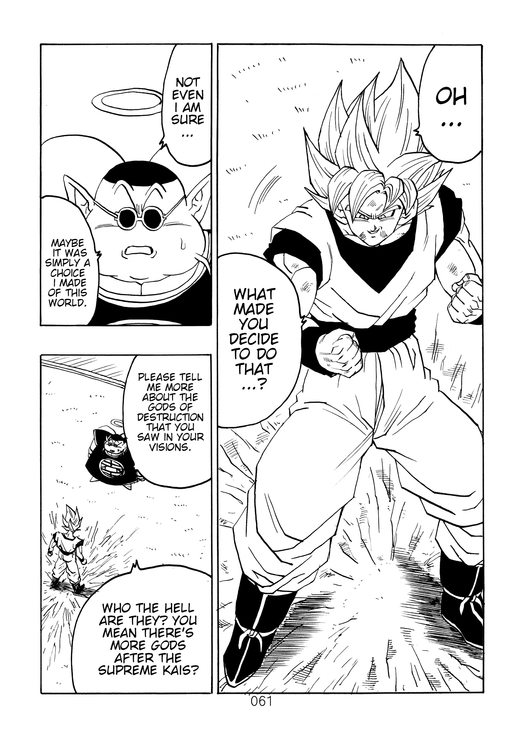 Dragon Ball After (Doujinshi) - Chapter 6: The World's Choices