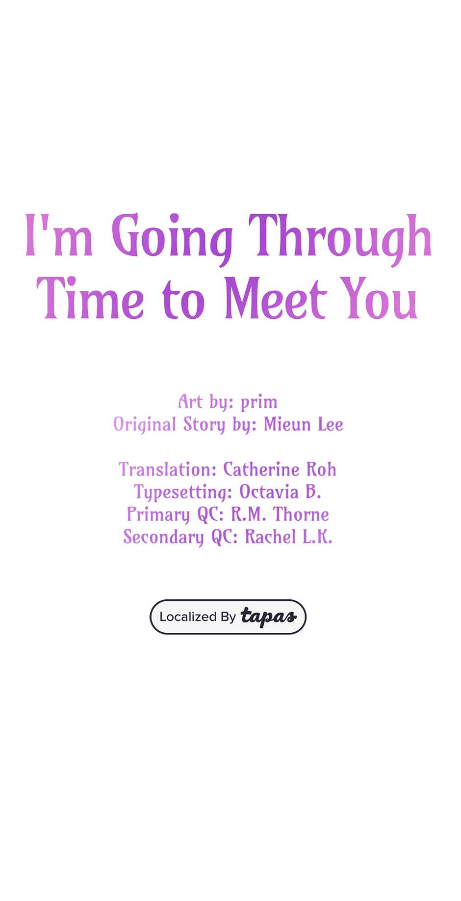 I'm Going To Meet You Beyond Time - Chapter 33