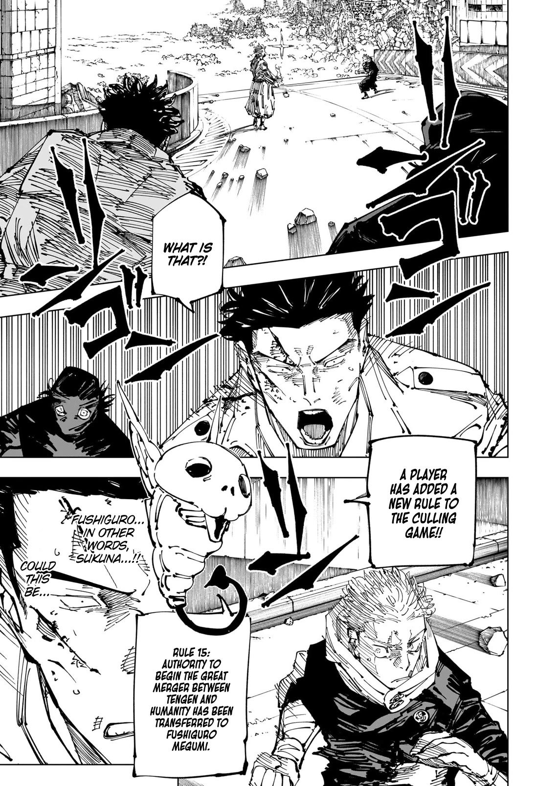 Jujutsu Kaisen - Chapter 248: The Decisive Battle In The Uninhabited, Demon-Infested Shinjuku ⑳