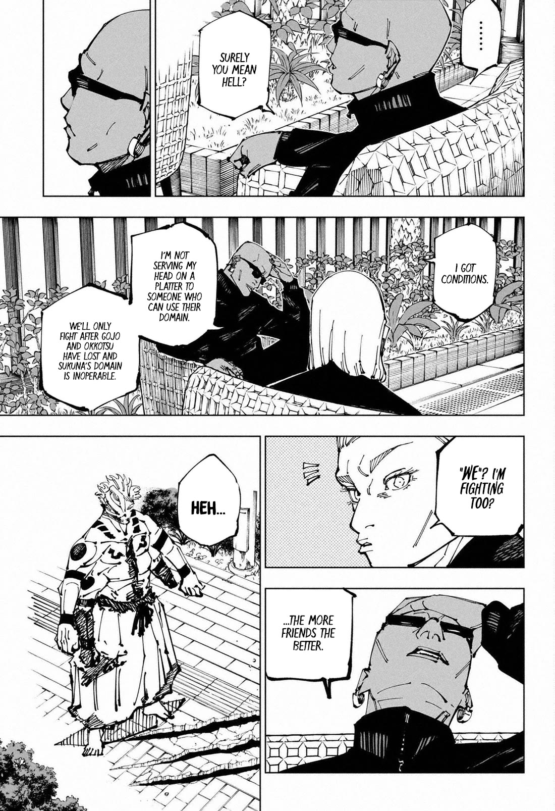 Jujutsu Kaisen - Chapter 255: The Decisive Battle In The Uninhabited, Demon-Infested Shinjuku ㉗