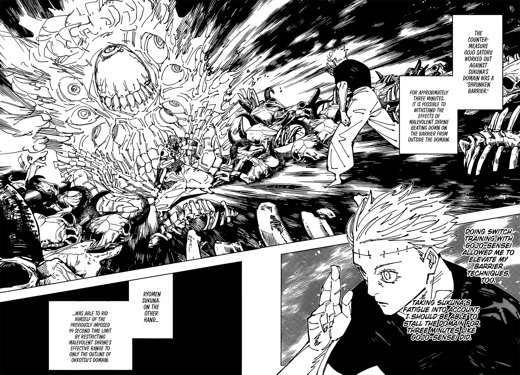 Jujutsu Kaisen - Chapter 262: The Decisive Battle In The Uninhabited, Demon-Infested Shinjuku ㉞