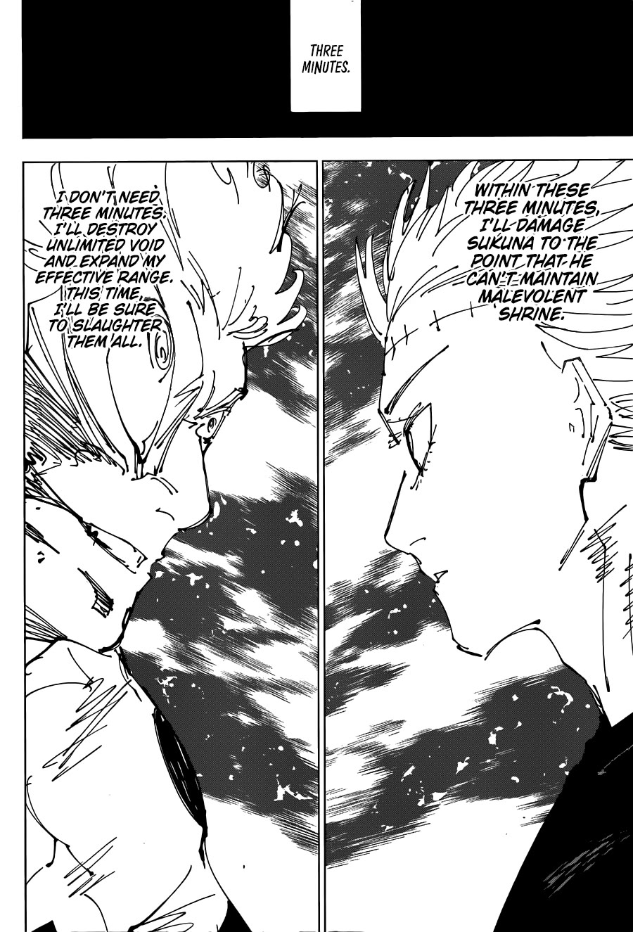 Jujutsu Kaisen - Chapter 262: The Decisive Battle In The Uninhabited, Demon-Infested Shinjuku ㉞