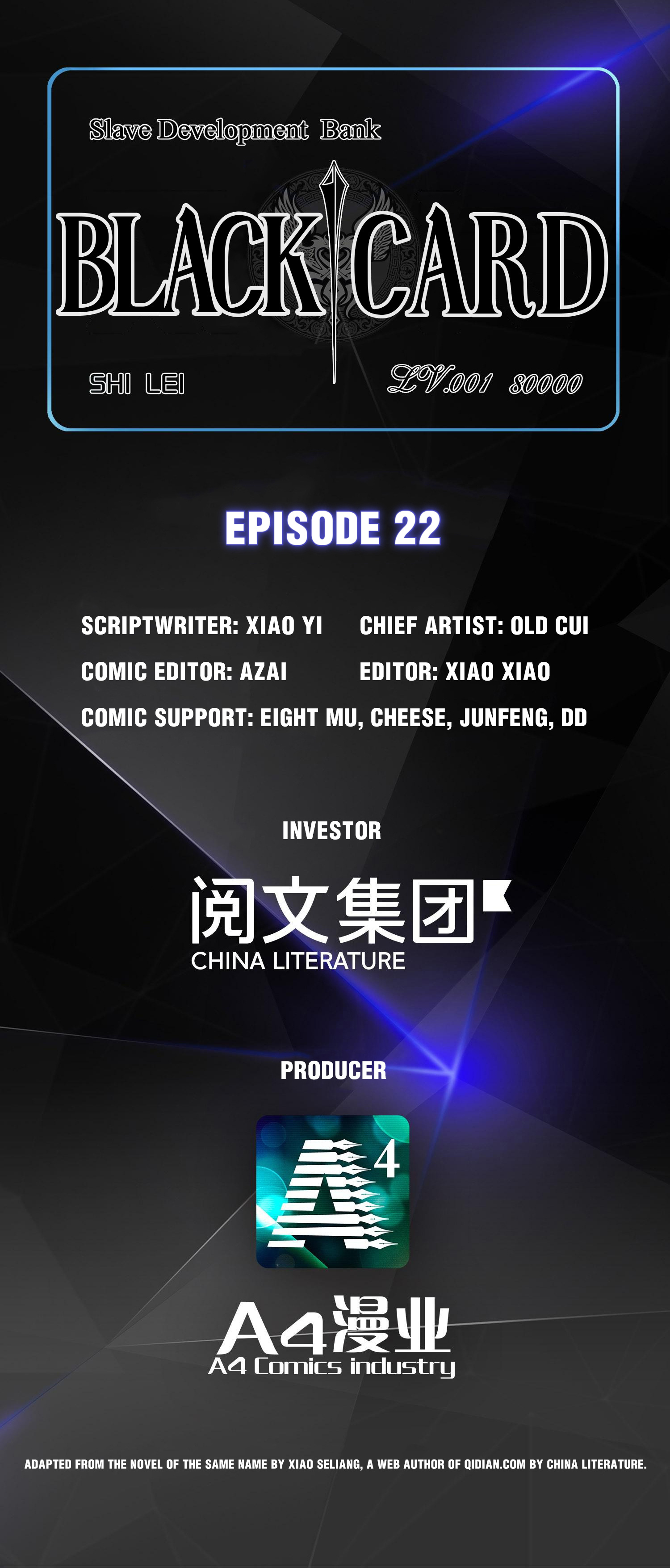 Black Card - Chapter 23: Episode 22