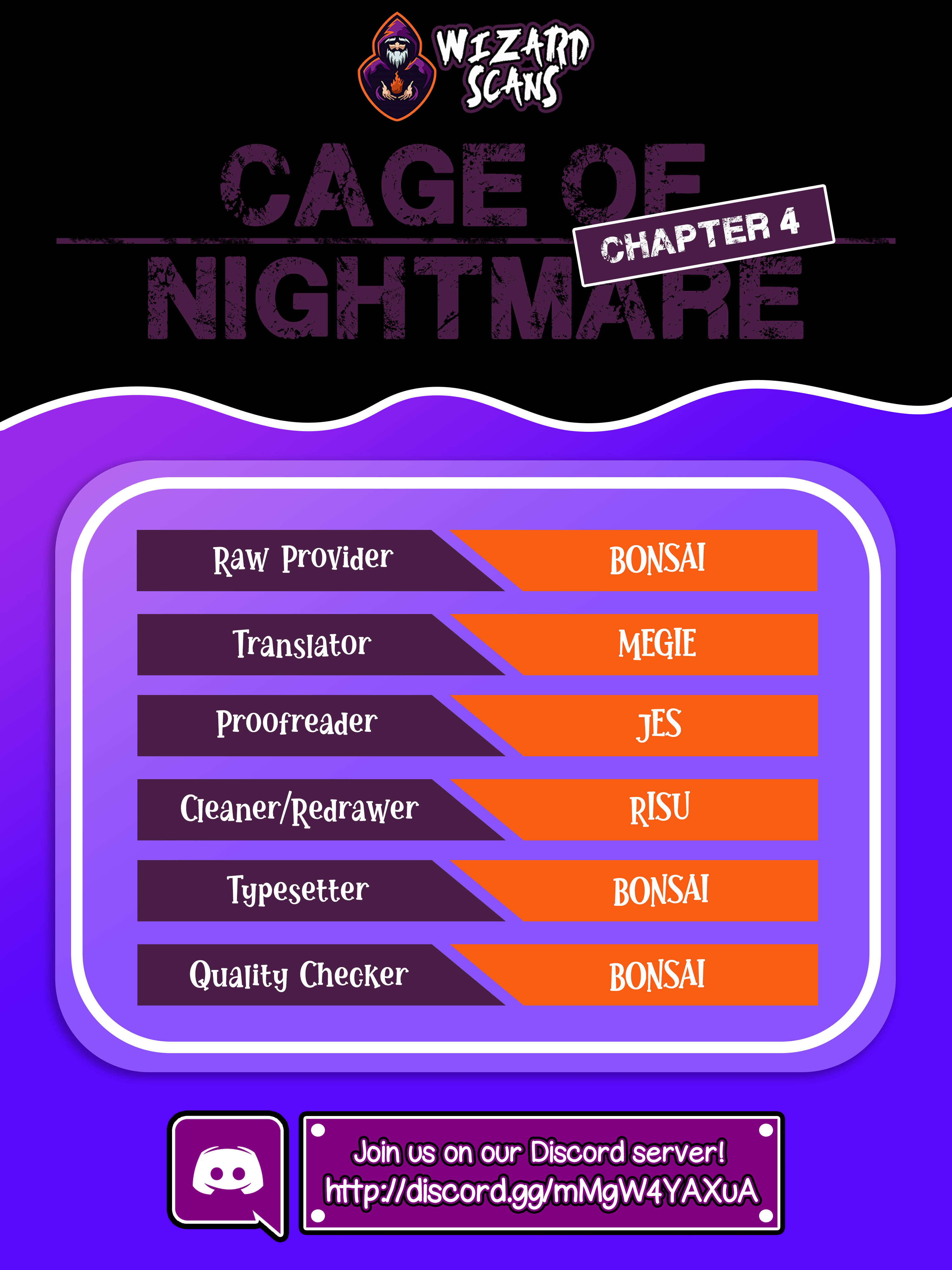 Cage Of Nightmare - Chapter 4