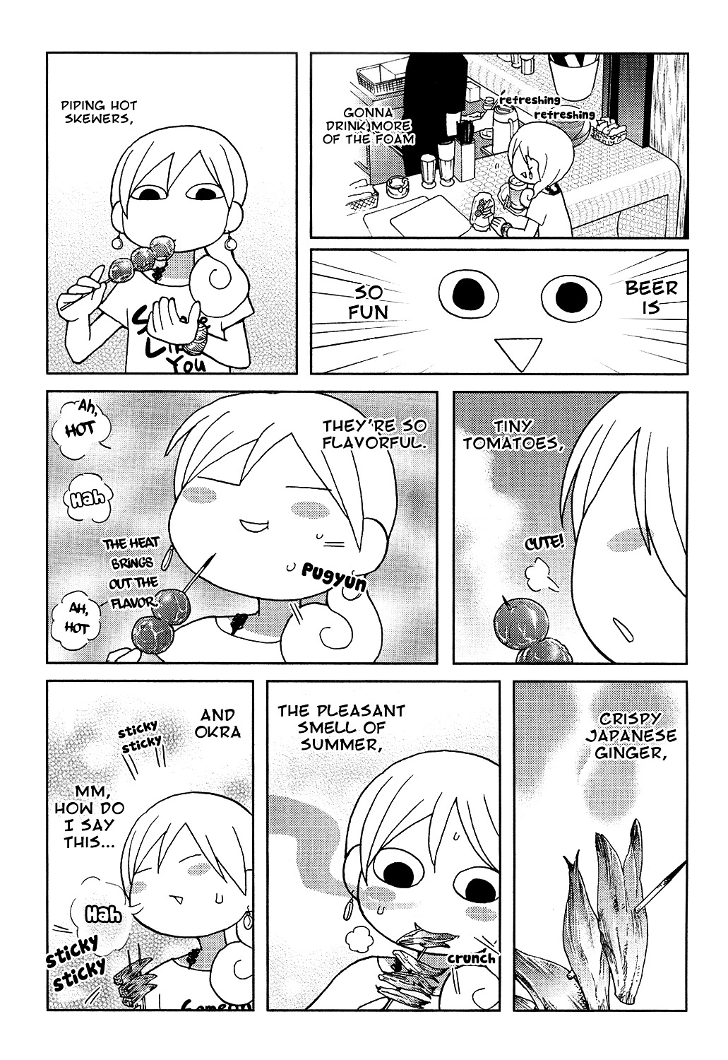 Wakako-Zake - Vol.02 Chapter 40 : Skewered Summer Veggies