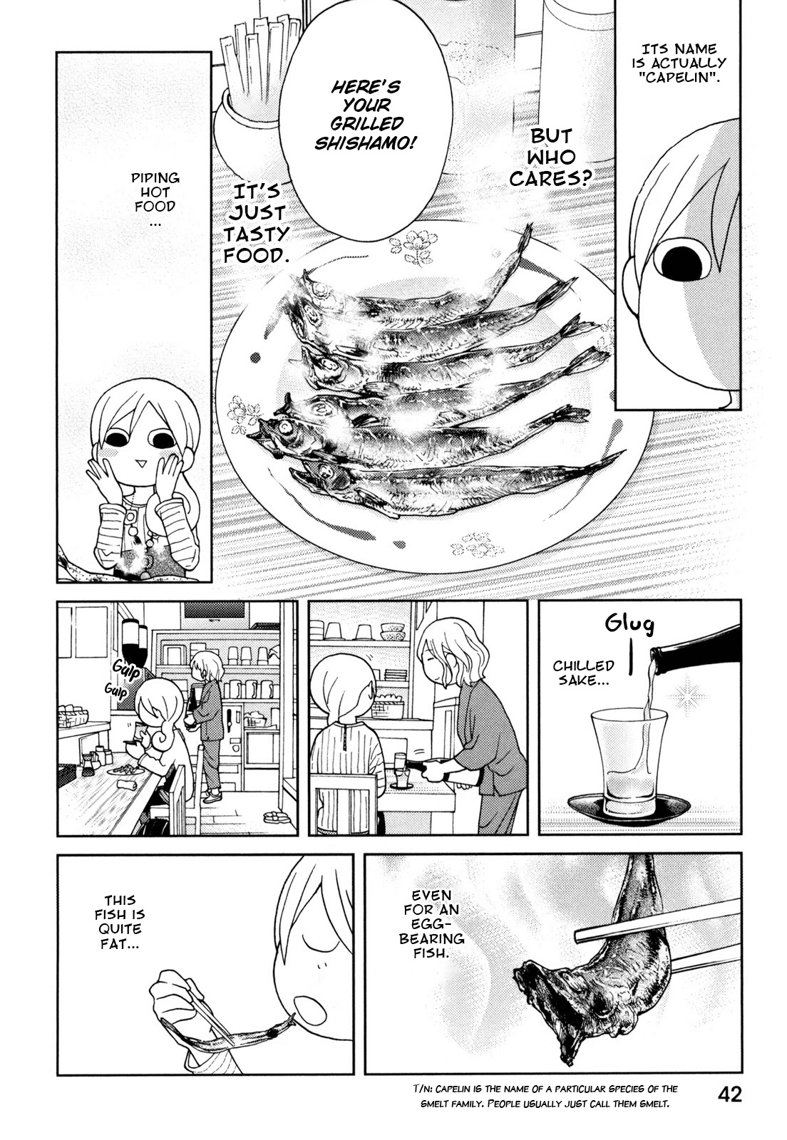 Wakako-Zake - Chapter 60: Grilled Shishamo