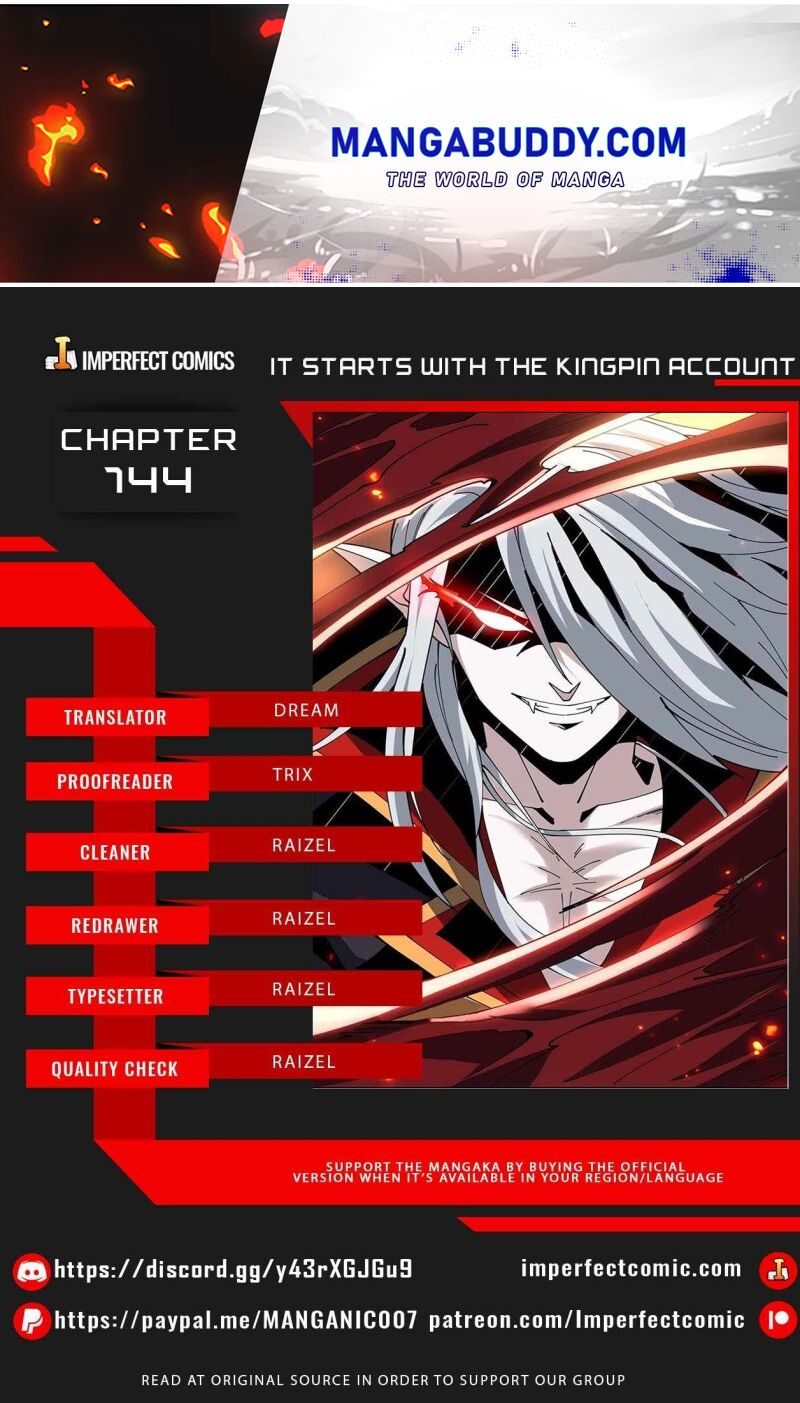 It Starts With A Kingpin Account - Chapter 144