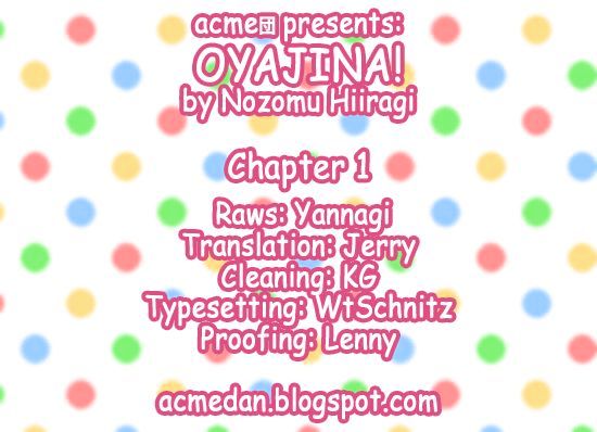 Oyajina! - Vol.1 Chapter 1