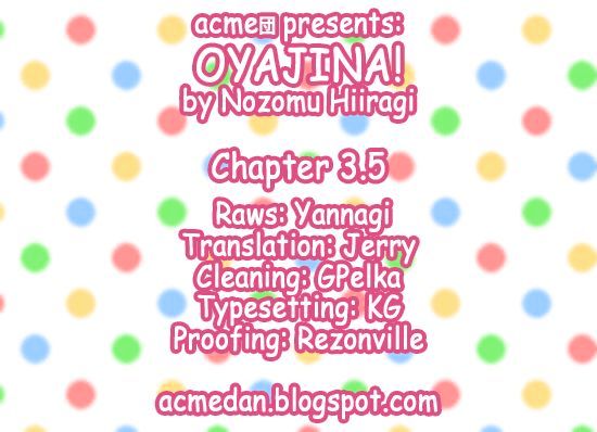 Oyajina! - Vol.1 Chapter 3.5