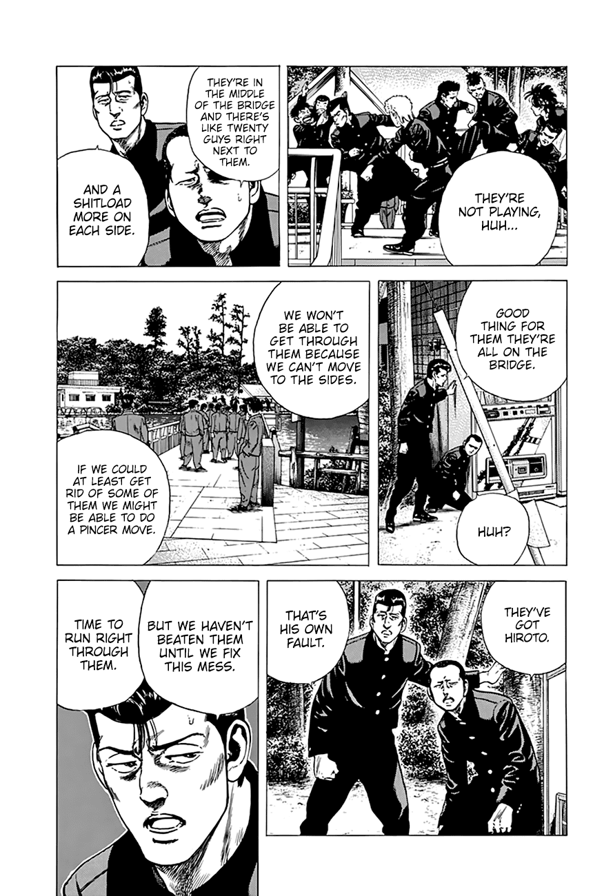 Rokudenashi Blues - Chapter 279: Run Over Nanaibashi!