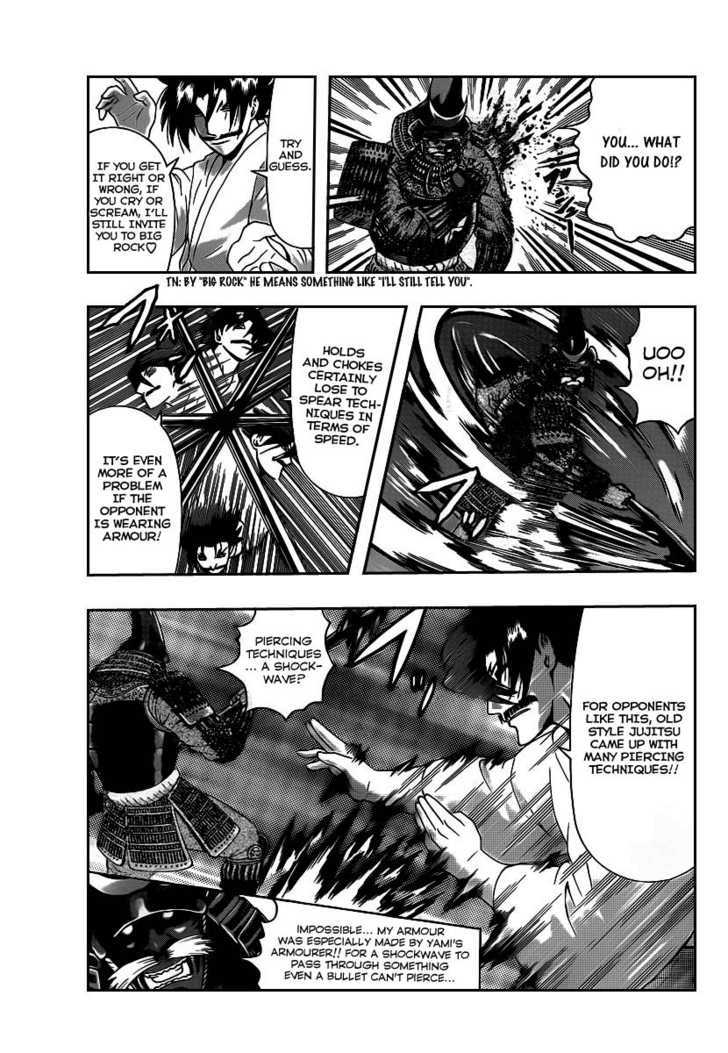 History's Strongest Disciple Kenichi - Vol.42 Chapter 389 : Akisame Vs "The Spear Of The East"