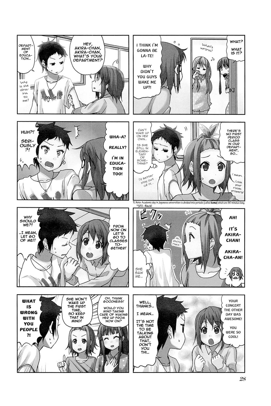 K-On! College - Vol.1 Chapter 4