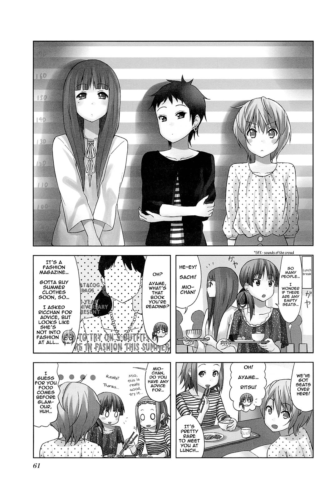 K-On! College - Vol.1 Chapter 8