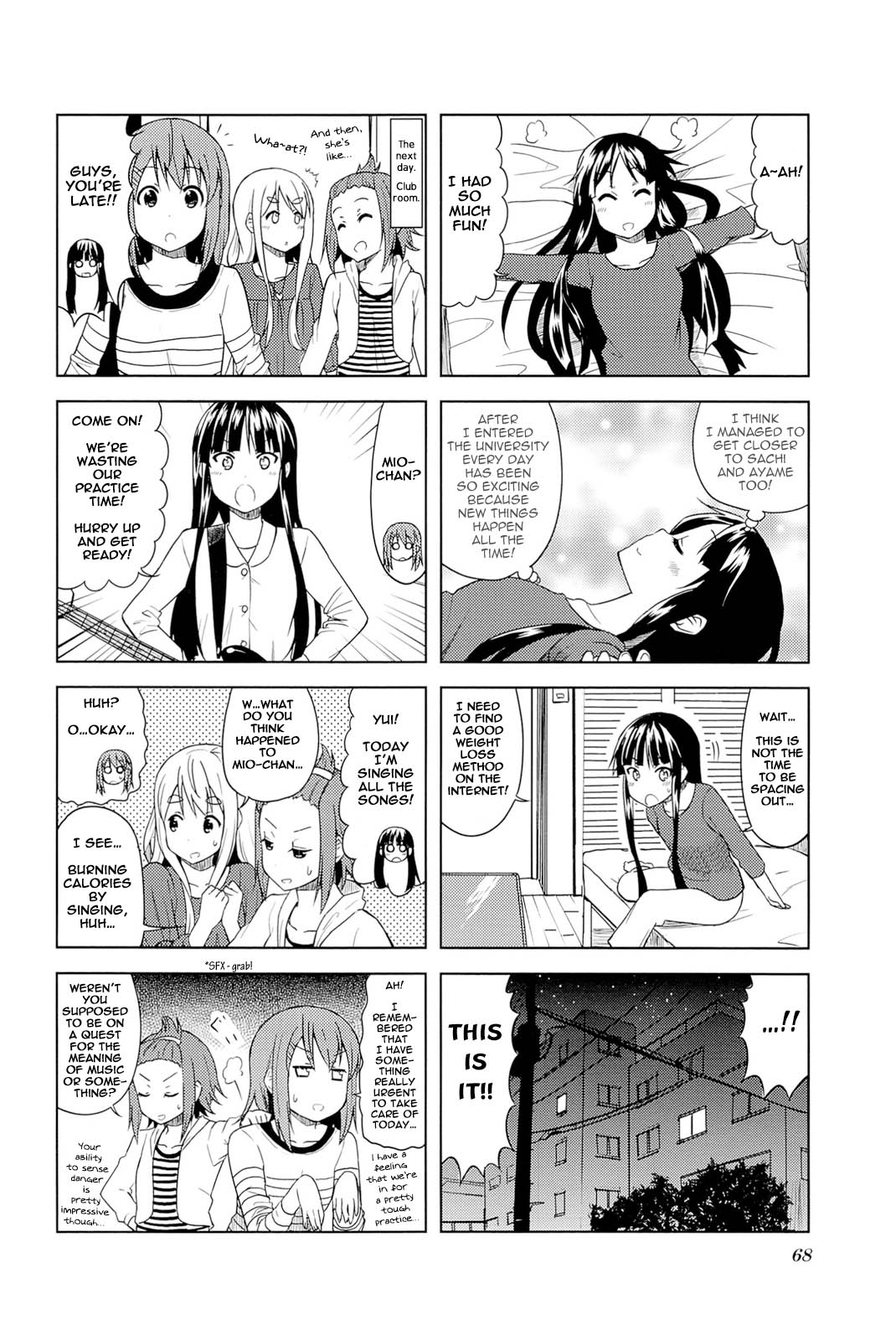 K-On! College - Vol.1 Chapter 8