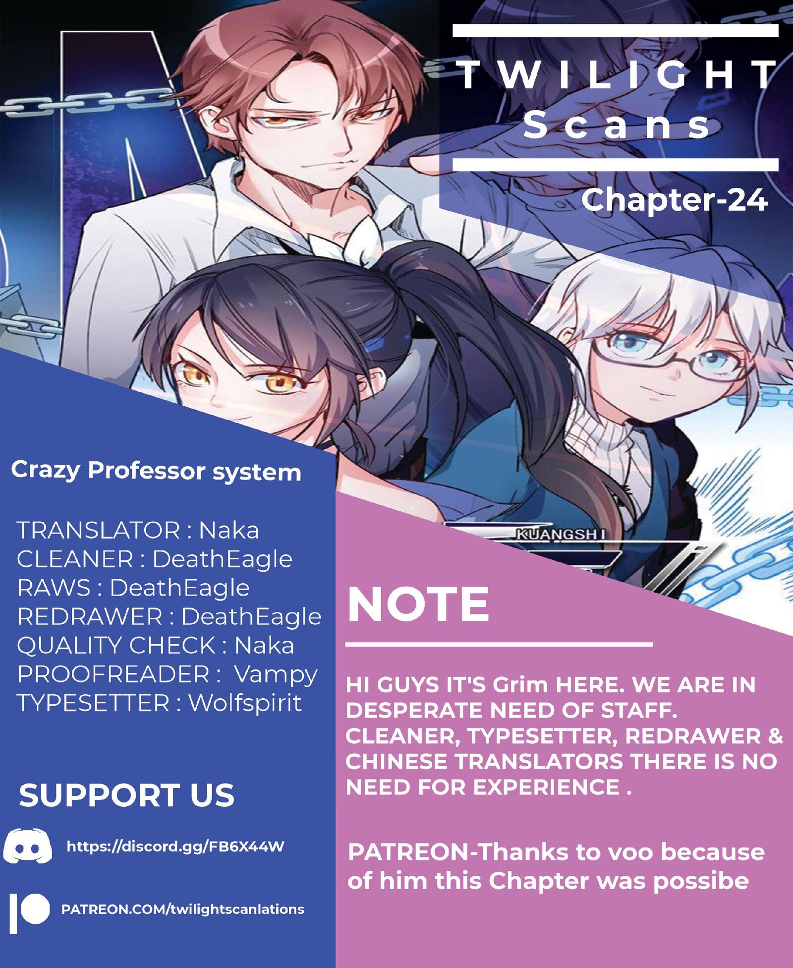 Crazy Professor In School Campus - Chapter 24