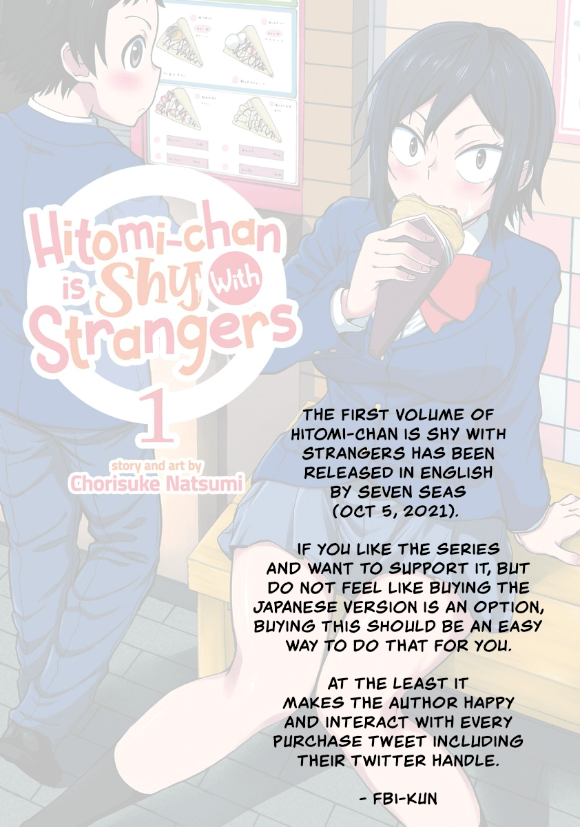 Hitomi-Chan Is Shy With Strangers - Chapter 68