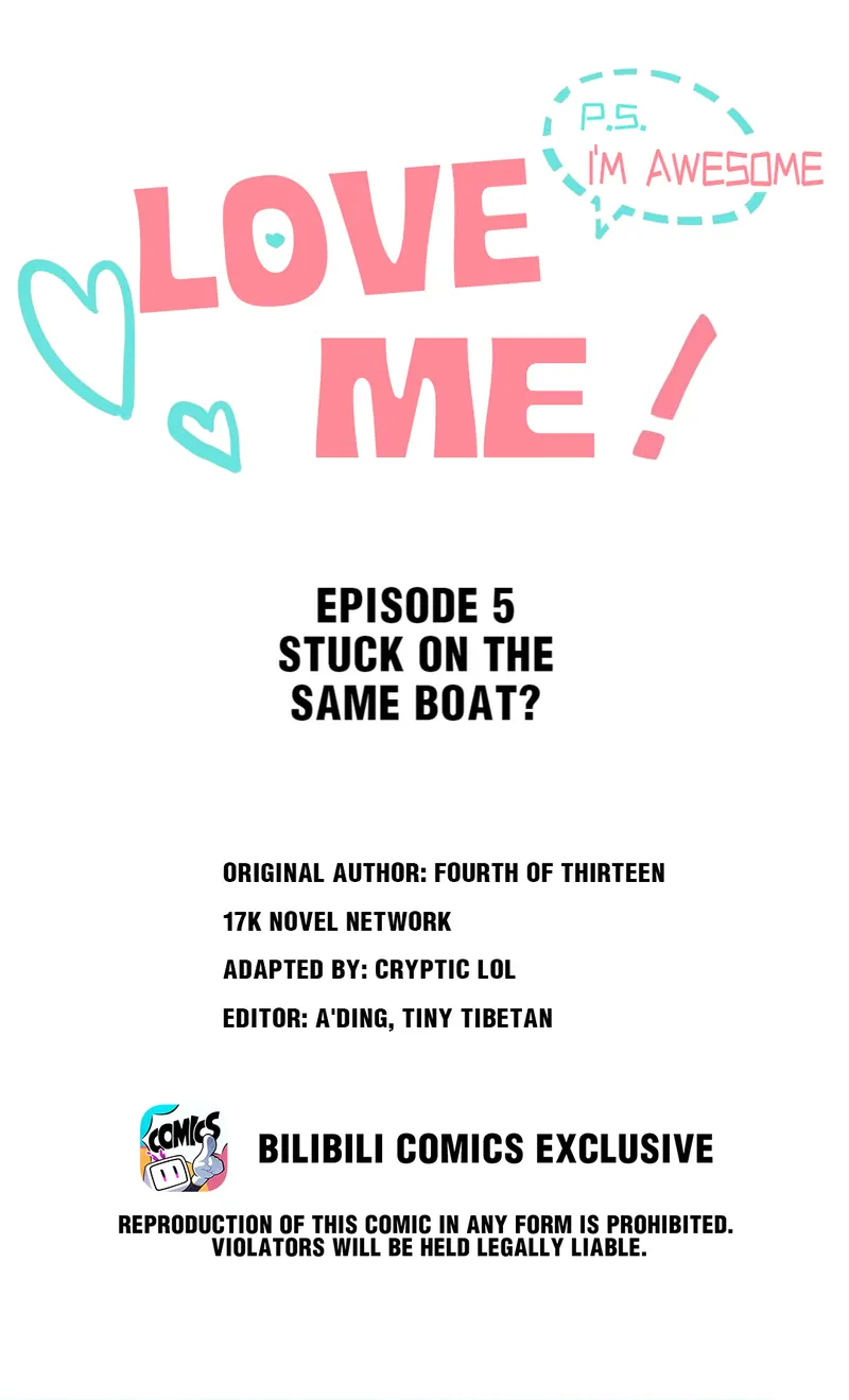 Love Me! P.s. I’m Awesome - Chapter 5