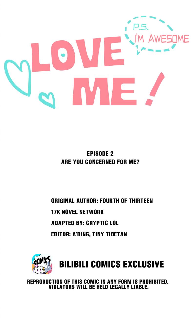 Love Me! P.s. I’m Awesome - Chapter 2