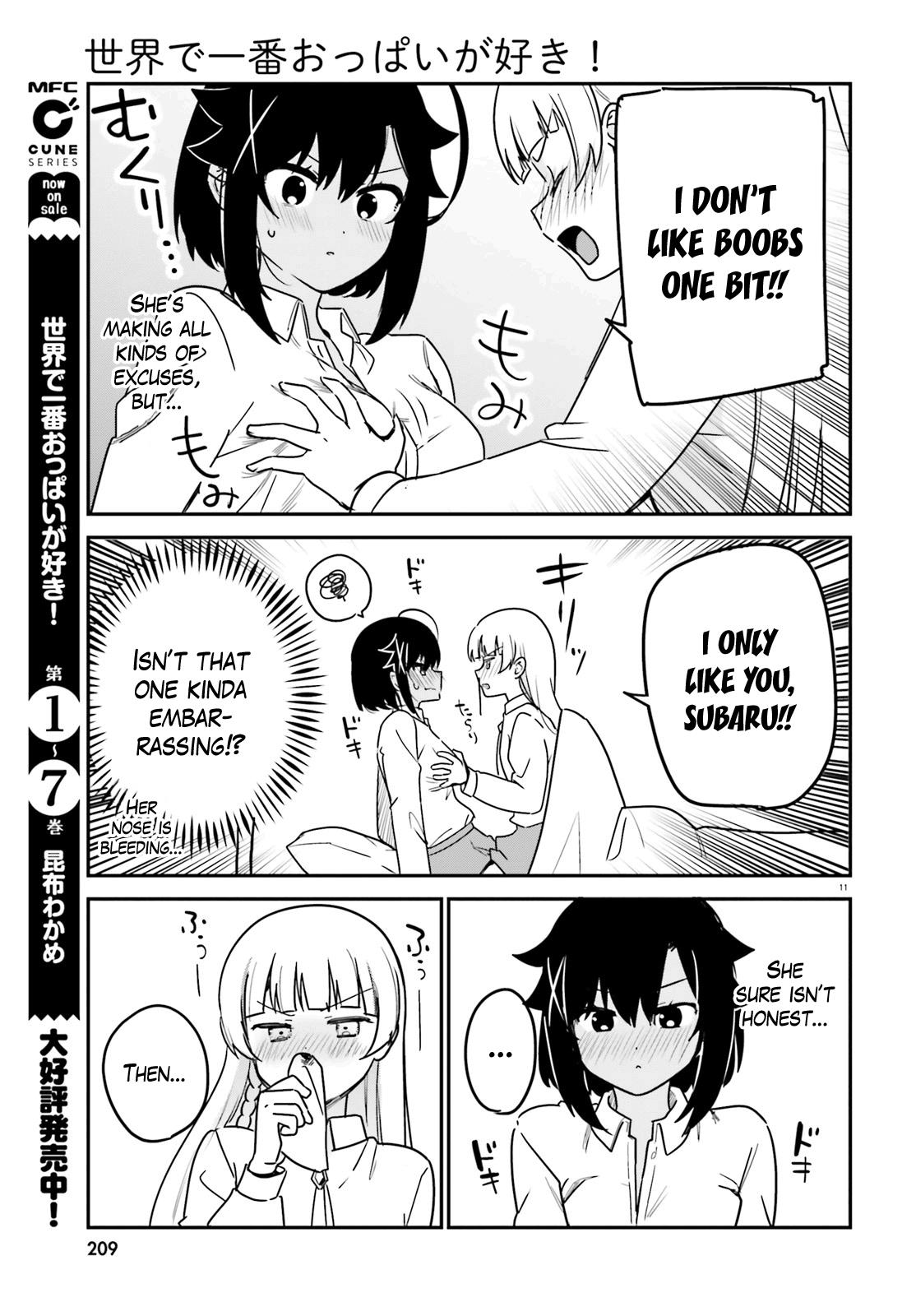 Sekai De Ichiban Oppai Ga Suki! - Vol.8 Chapter 68