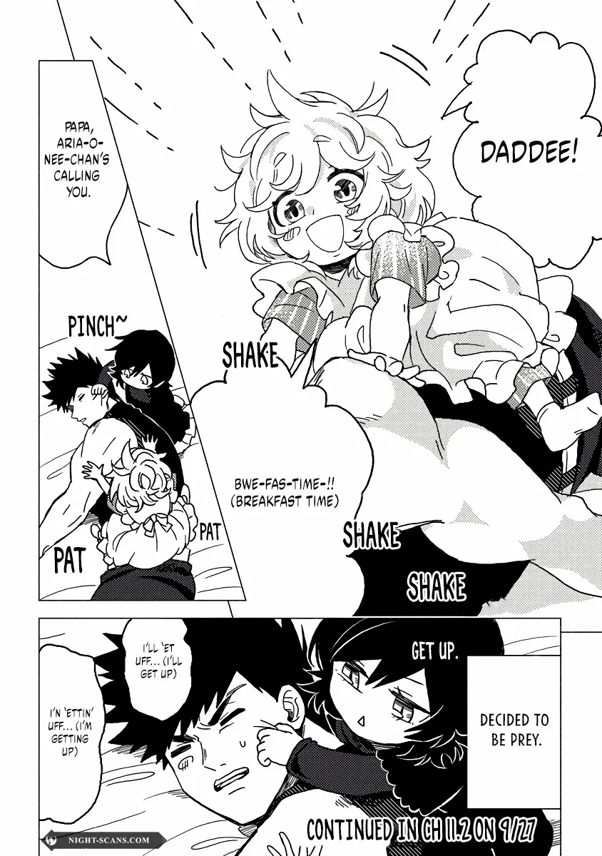 B-Rank Adventurer With an Evil Look Becomes a Daddy to the Protagonist and His Childhood Friends - Chapter 11.1