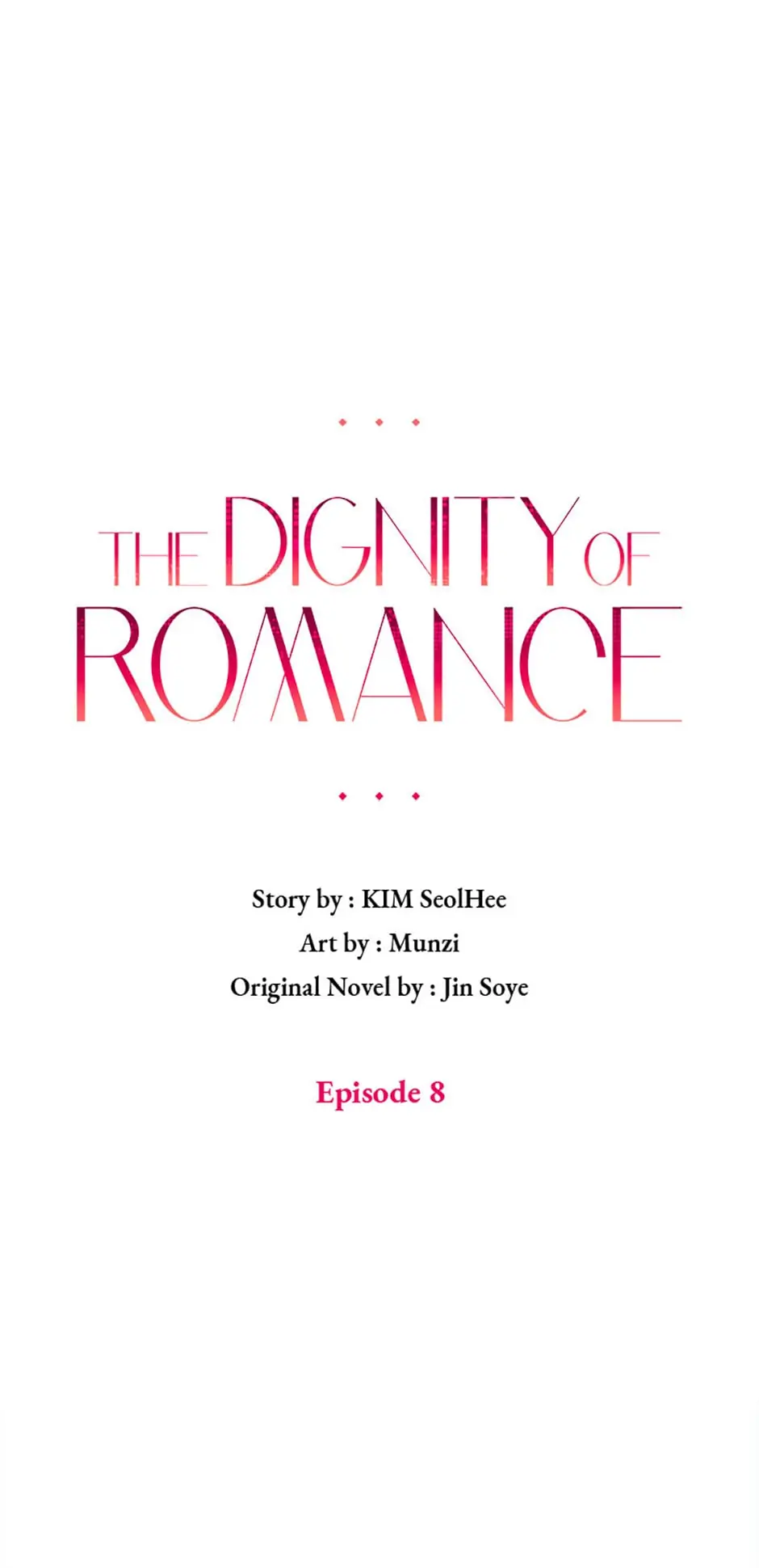 The Dignity Of Romance - Chapter 8