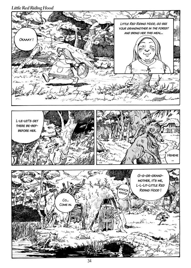 Mizuno Junko No Hansel & Gretel - Vol.1 Chapter 2 : Little Red Riding Hood