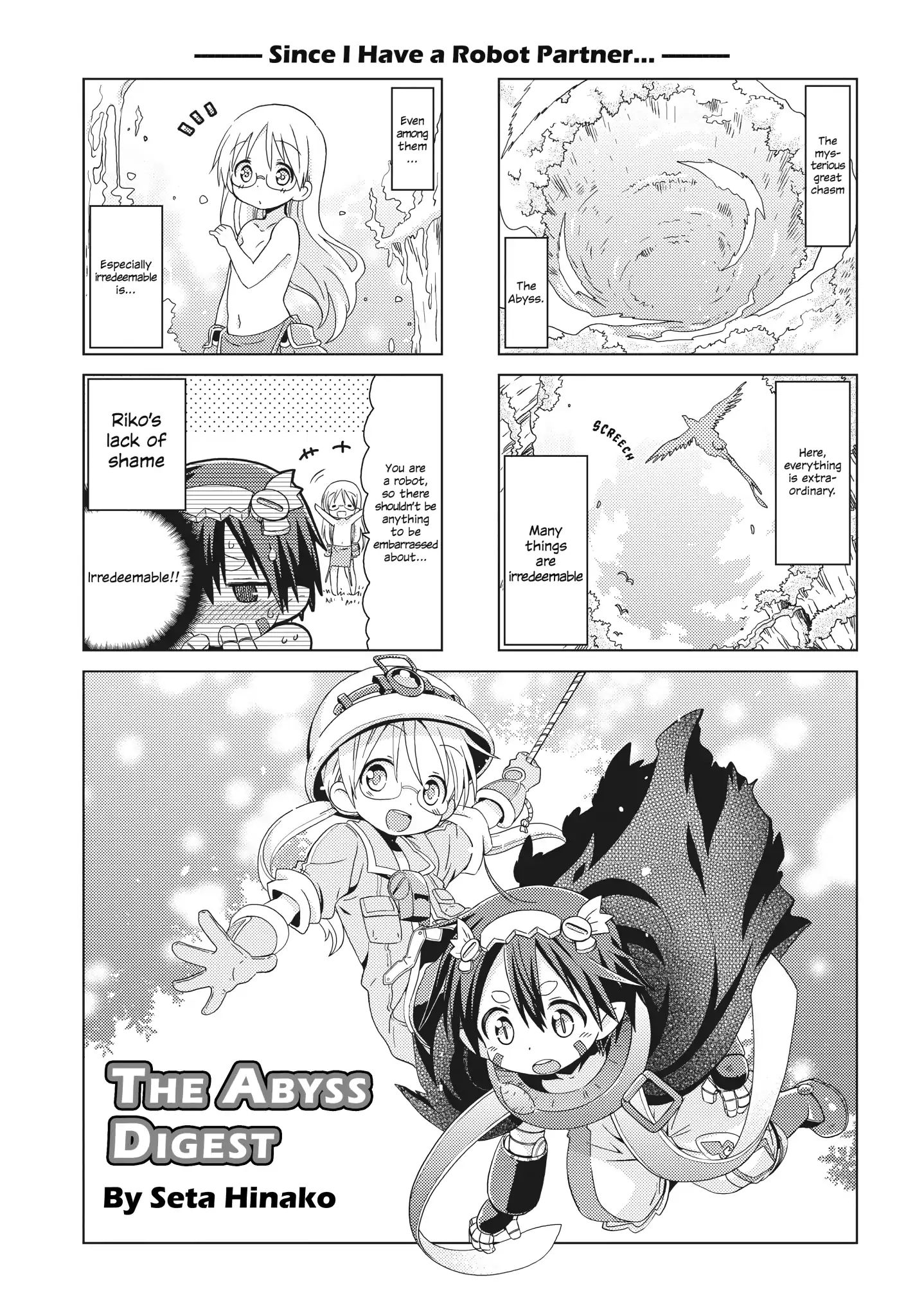 Made In Abyss Anthology - Chapter 3: The Abyss Digest (Hinako Seta)