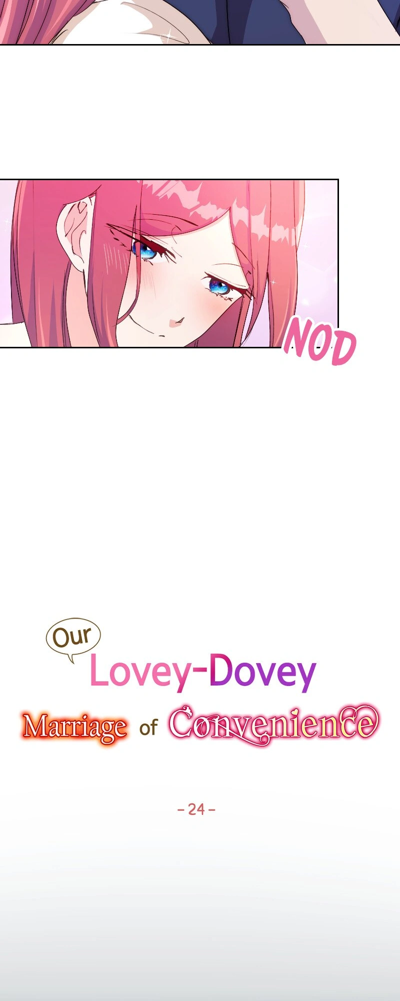 Our Lovey-Dovey Marriage Of Convenience - Chapter 24