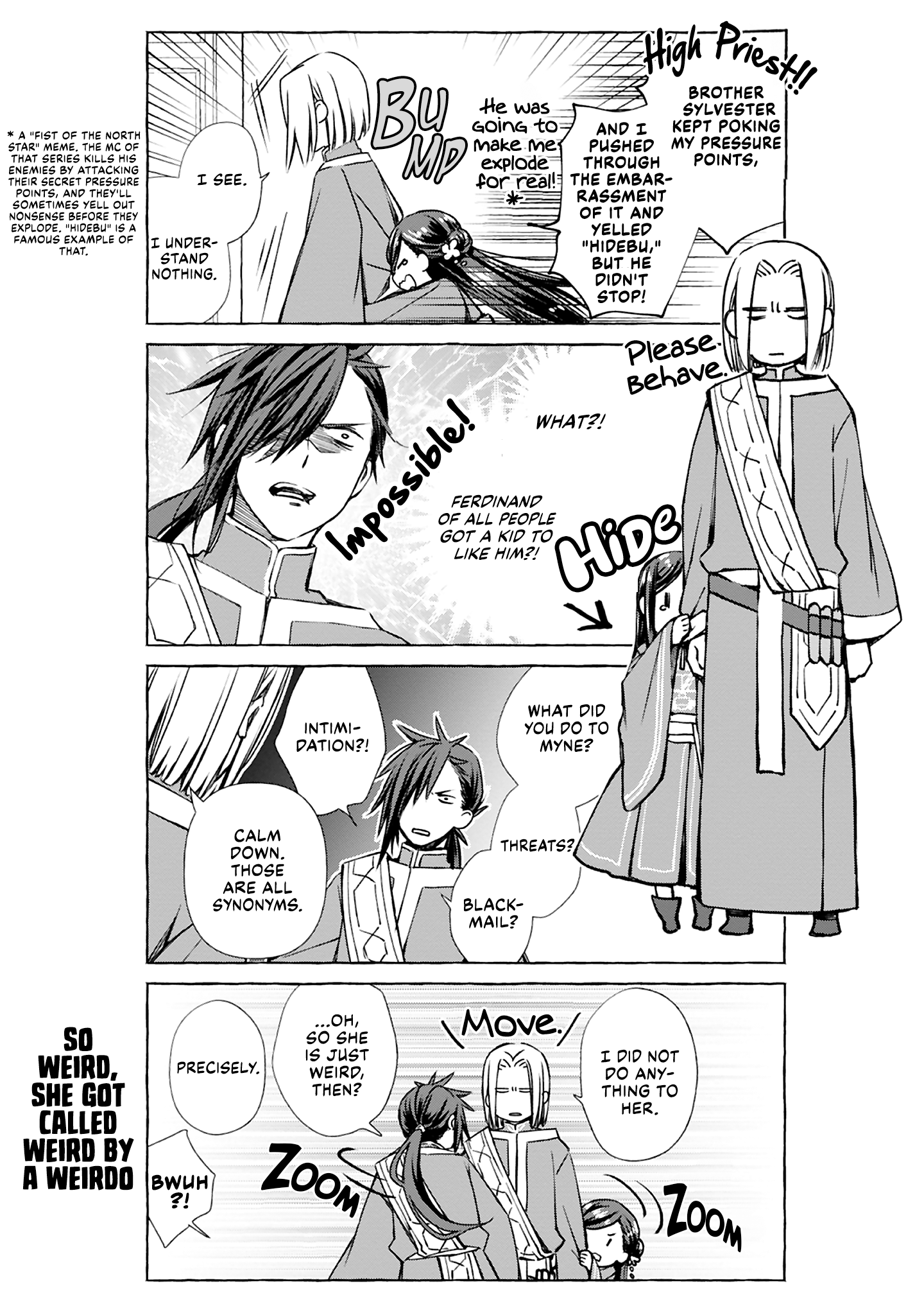 Honzuki No Gekokujou Koushiki Comic Anthology - Vol.2 Chapter 35: A Wild Brother Syl Appeared! Myne Became Exhausted! - Ino