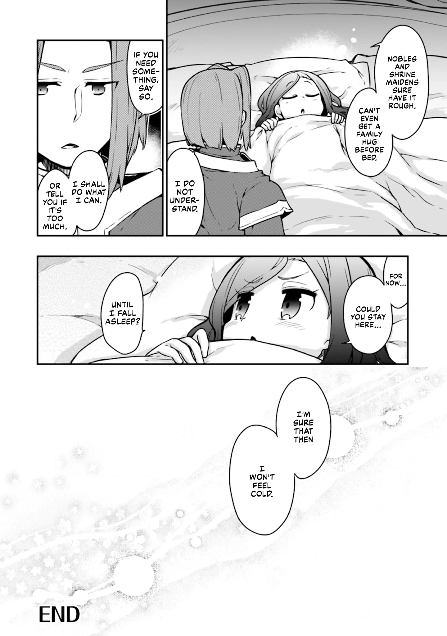 Honzuki No Gekokujou Koushiki Comic Anthology - Vol.3 Chapter 50: I Won't Be Cold - Nobukawa Yuuko