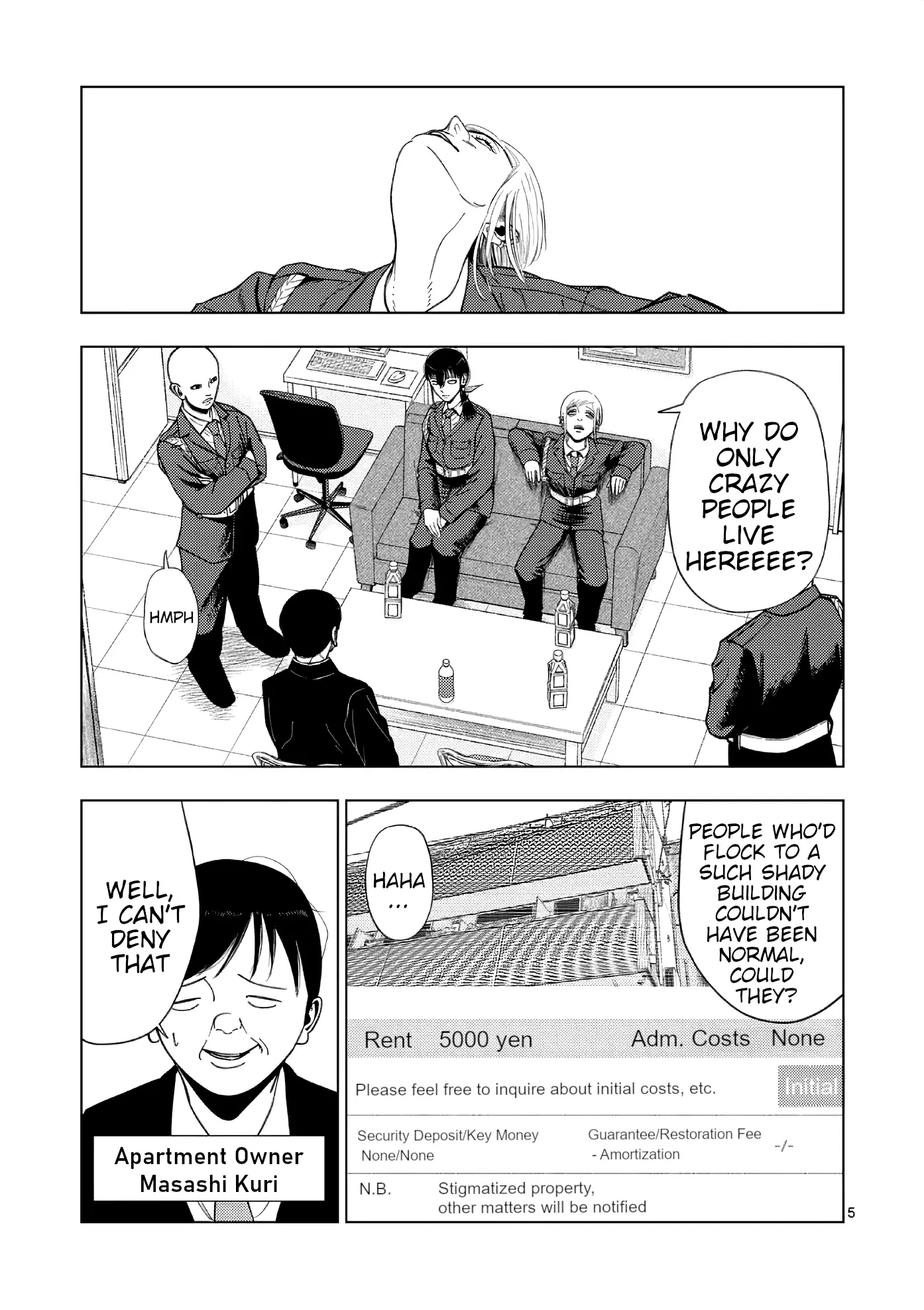 Ura Baito: Toubou Kinshi - Chapter 154: Security Firm Staff ②