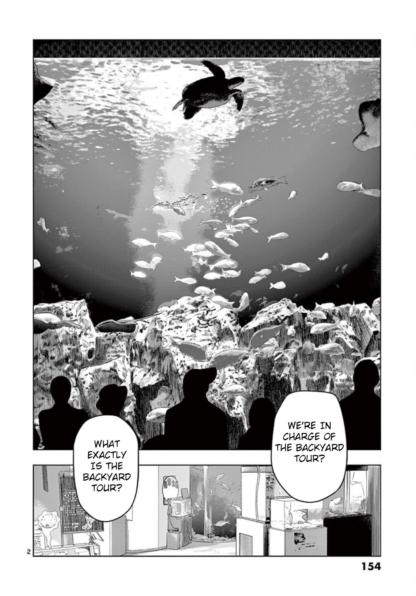 Ura Baito: Toubou Kinshi - Vol.2 Chapter 22: Aquarium Staff ①