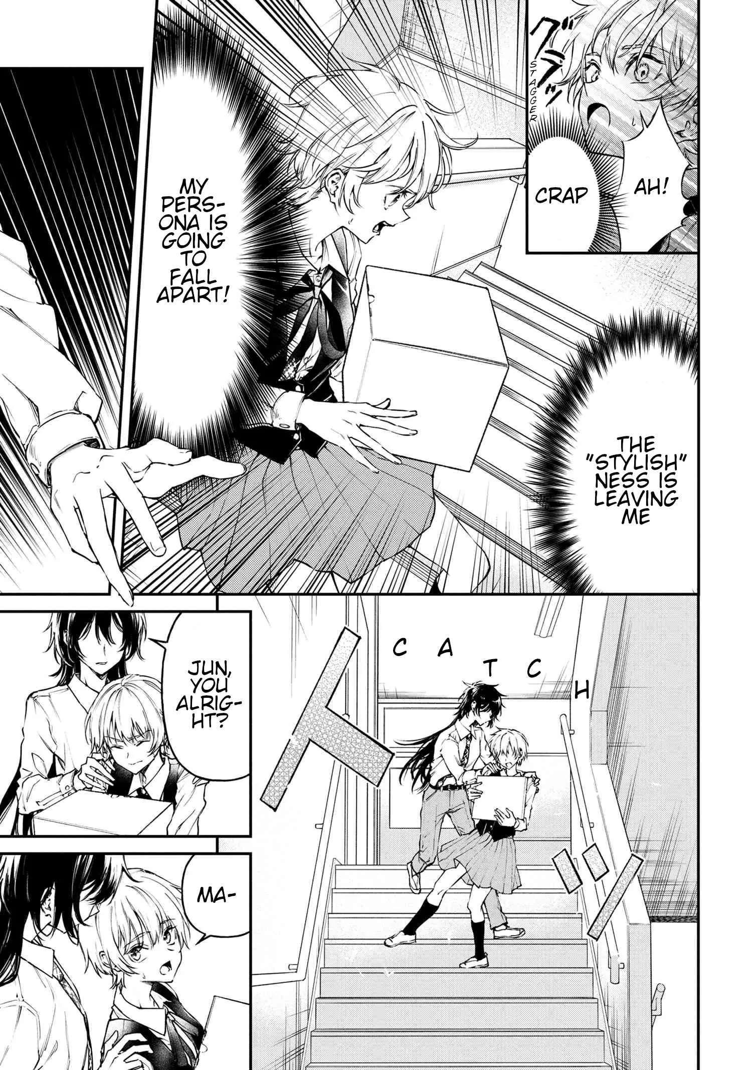 Makoto-Senpai No Mae De Wa Kakko Tsukerarenai! - Chapter 1